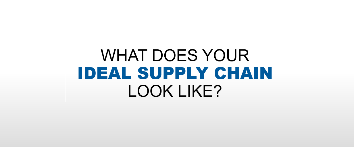 Text: What does your ideal supply chain look like?
