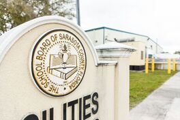 Sarasota school sign