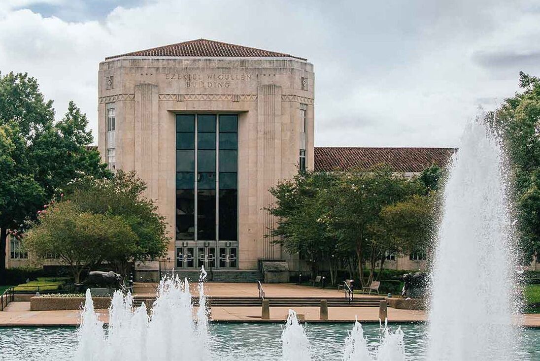 The E. Cullen Building on the University of Houston Campus
